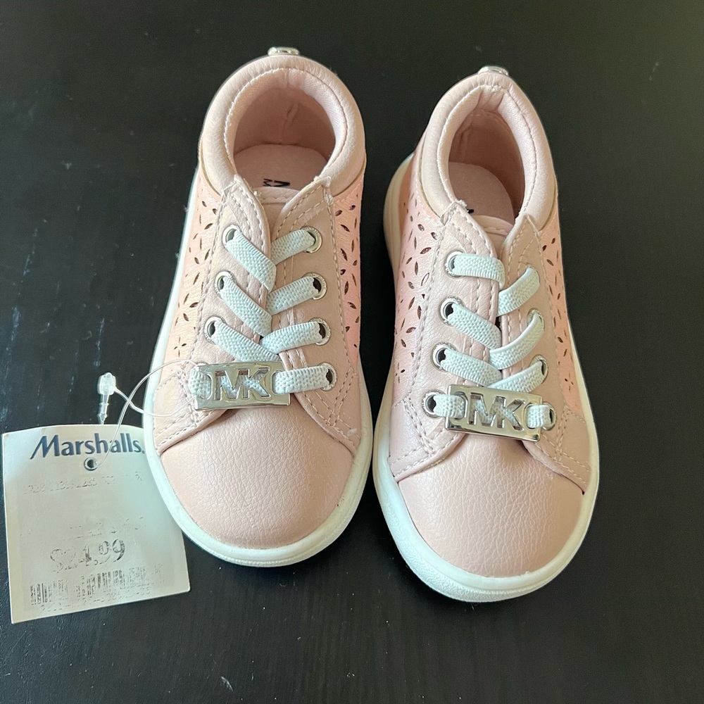 Michael Kors Pink Baby Sneakers
